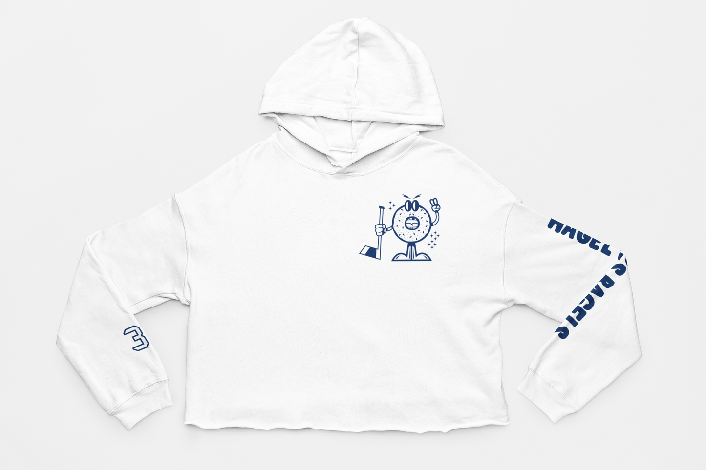 Hagel's Bagels Crop Hoodie