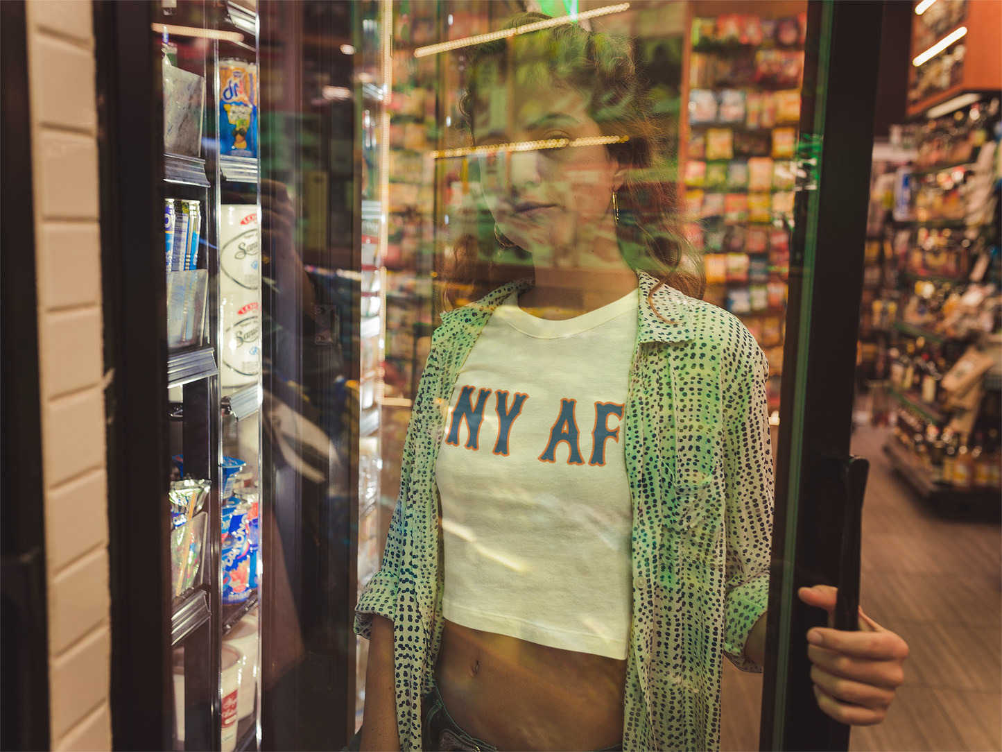 NY AF Metropolitans Crop Top