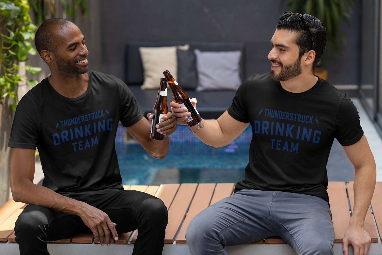 Thunderstruck Drinking Team Tee