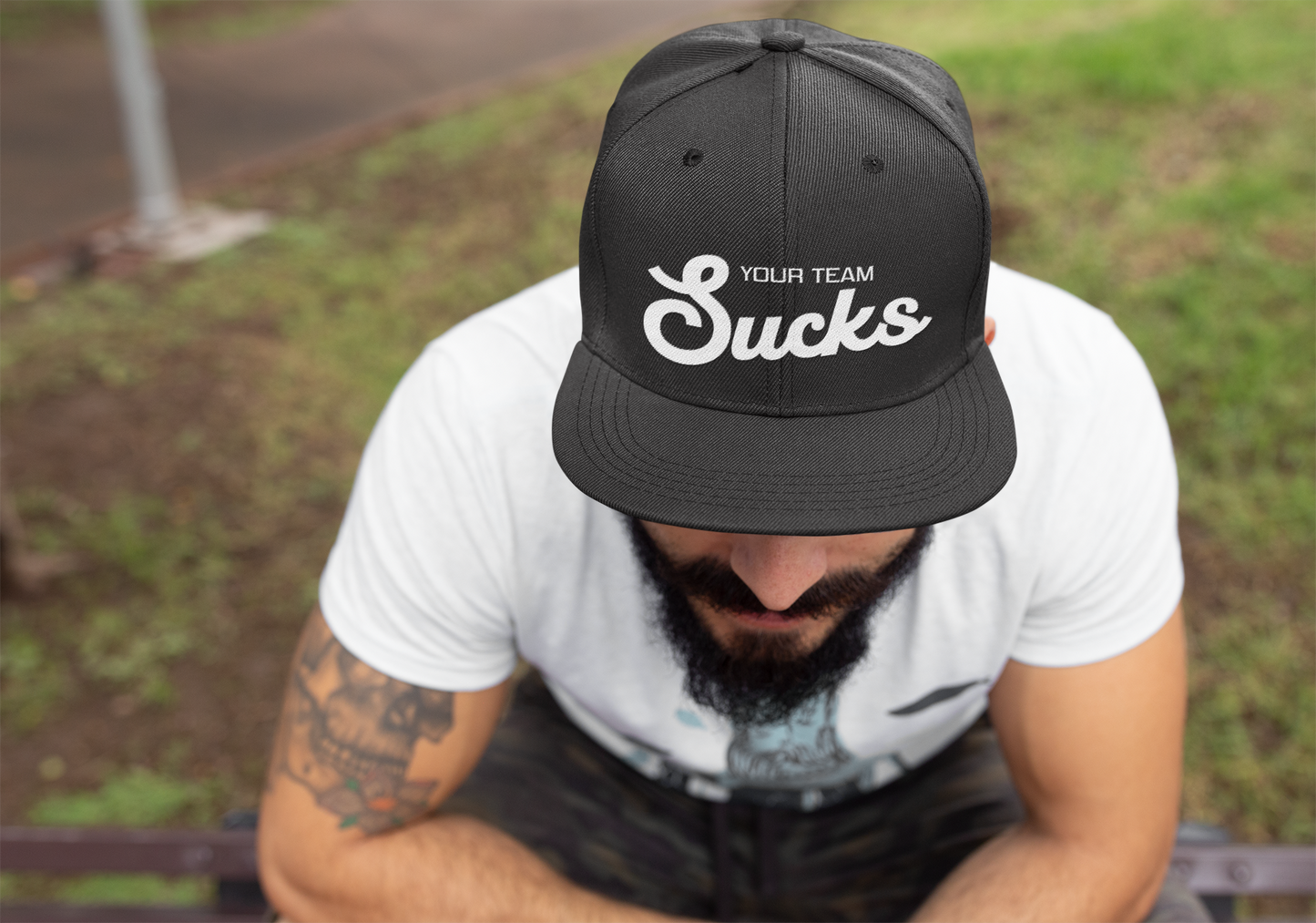 Your Team Sucks - Snapback Hat