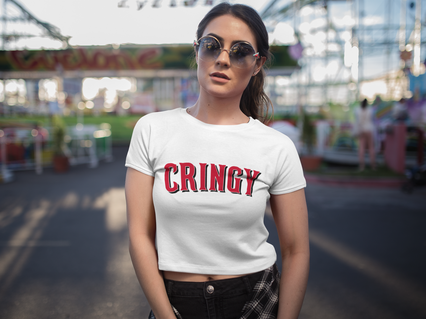 Cincy CRINGY Crop Top