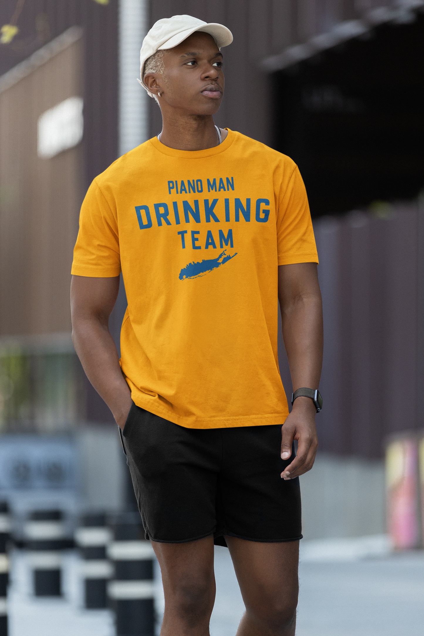 Piano Man Drinking Team Tee