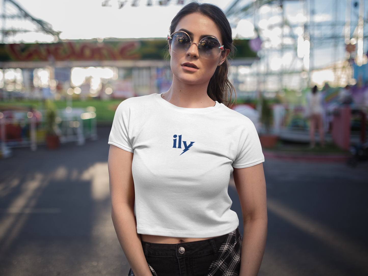 Tampa Bay ILY Crop Top