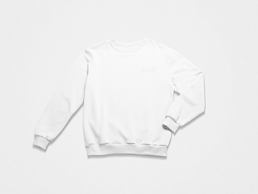 Bolt Embroidered Crew Neck Sweatshirt