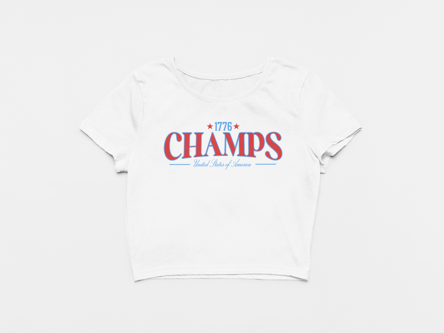 1776 Champs Crop Top