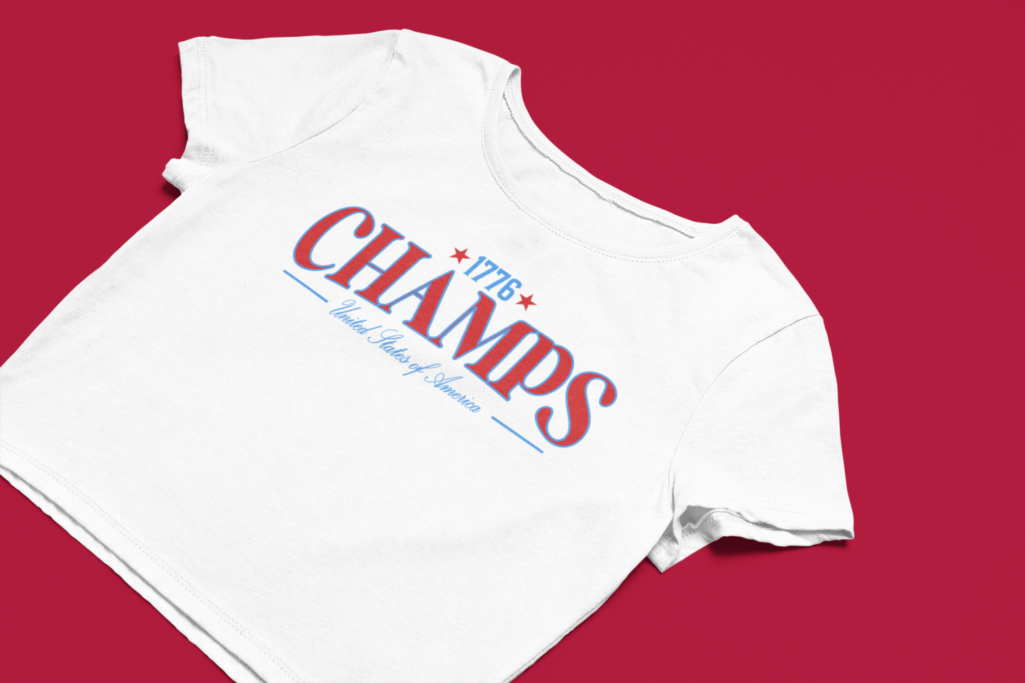1776 Champs Crop Top