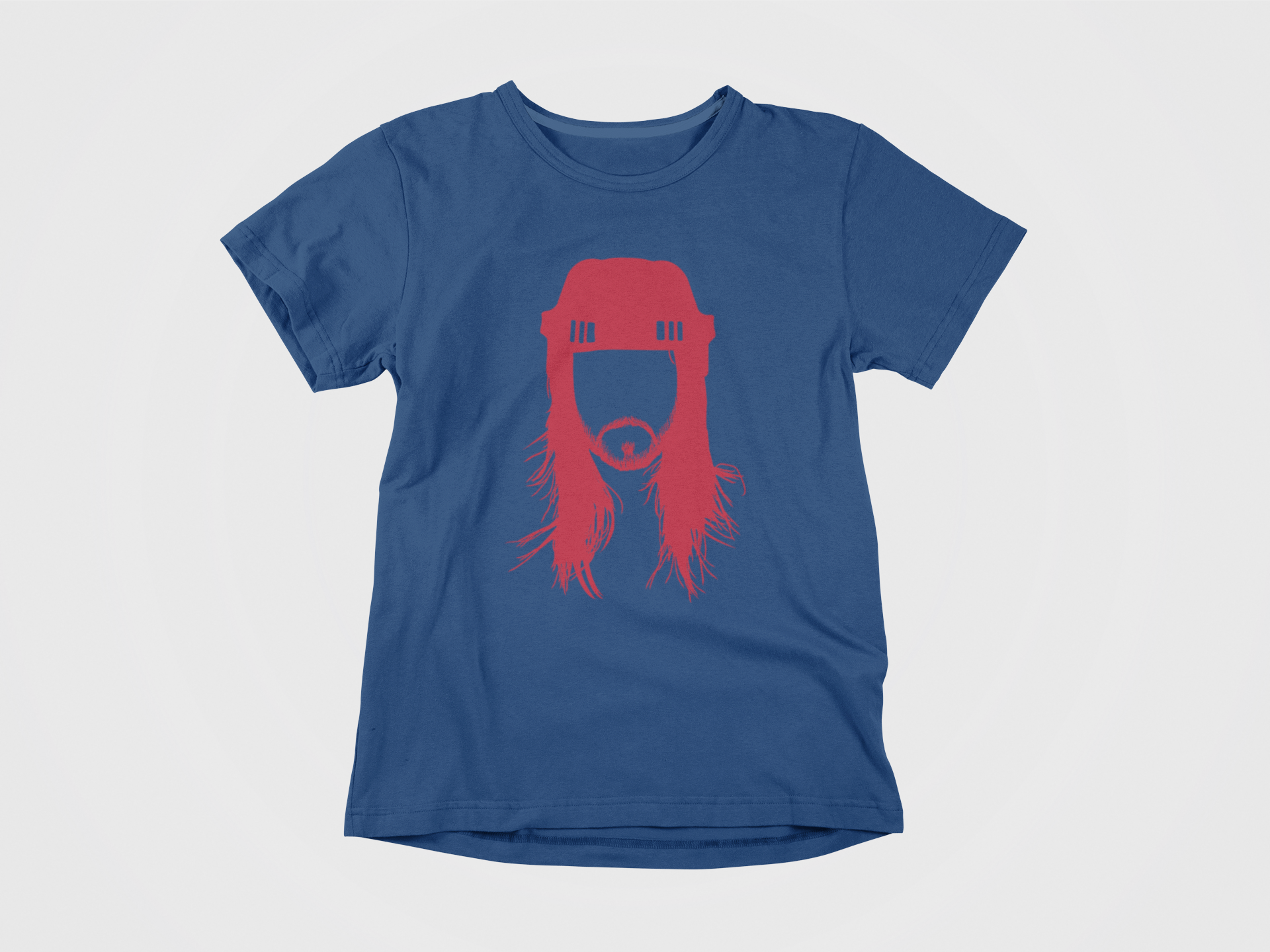 front of shirt, navy shirt, head of mika zibanejad, zibby, outline of zibanejad, mika zibanejad, new york rangers, red design